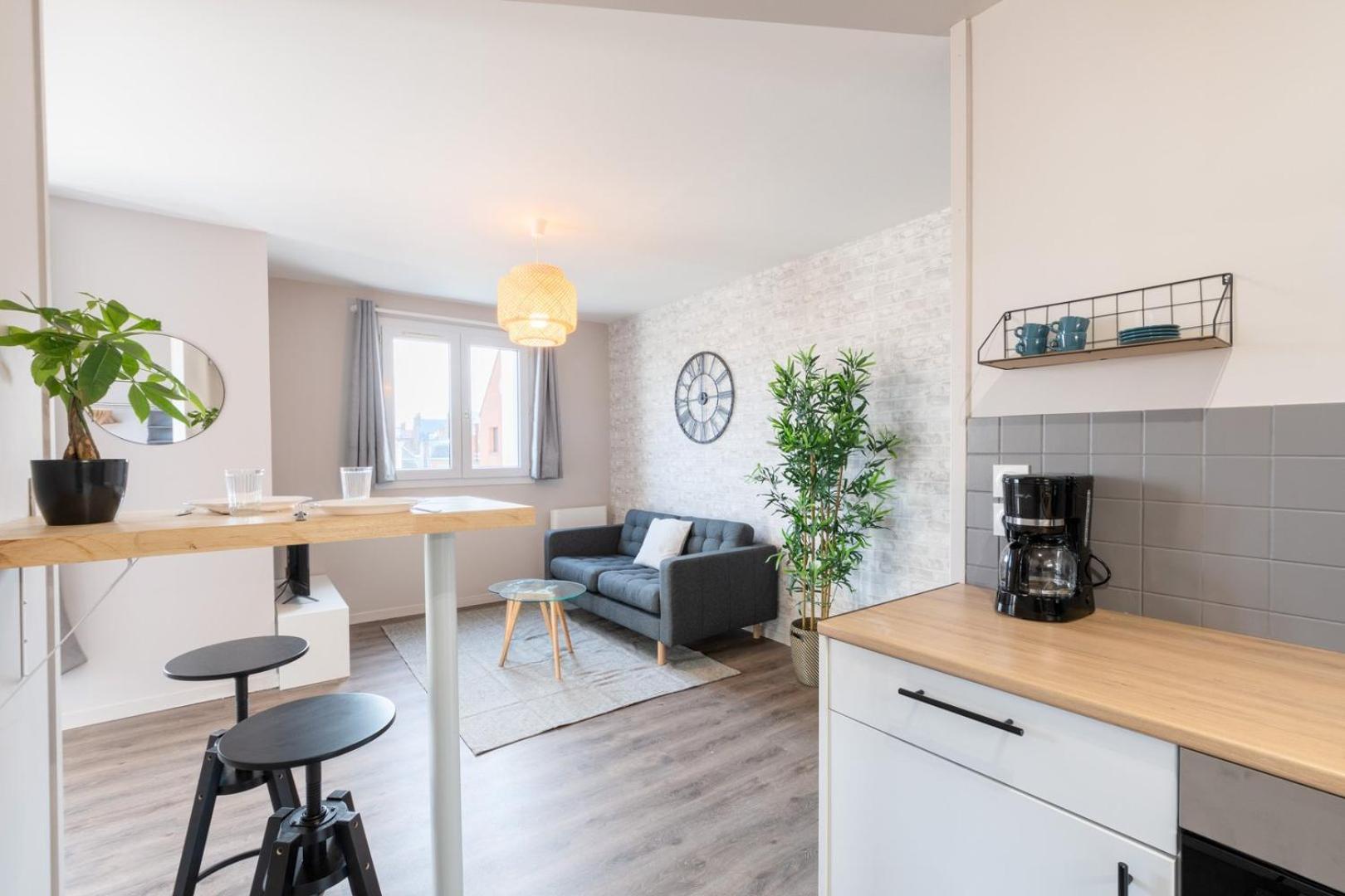 Nice Apartment Lille Balcony + Parking! Buitenkant foto